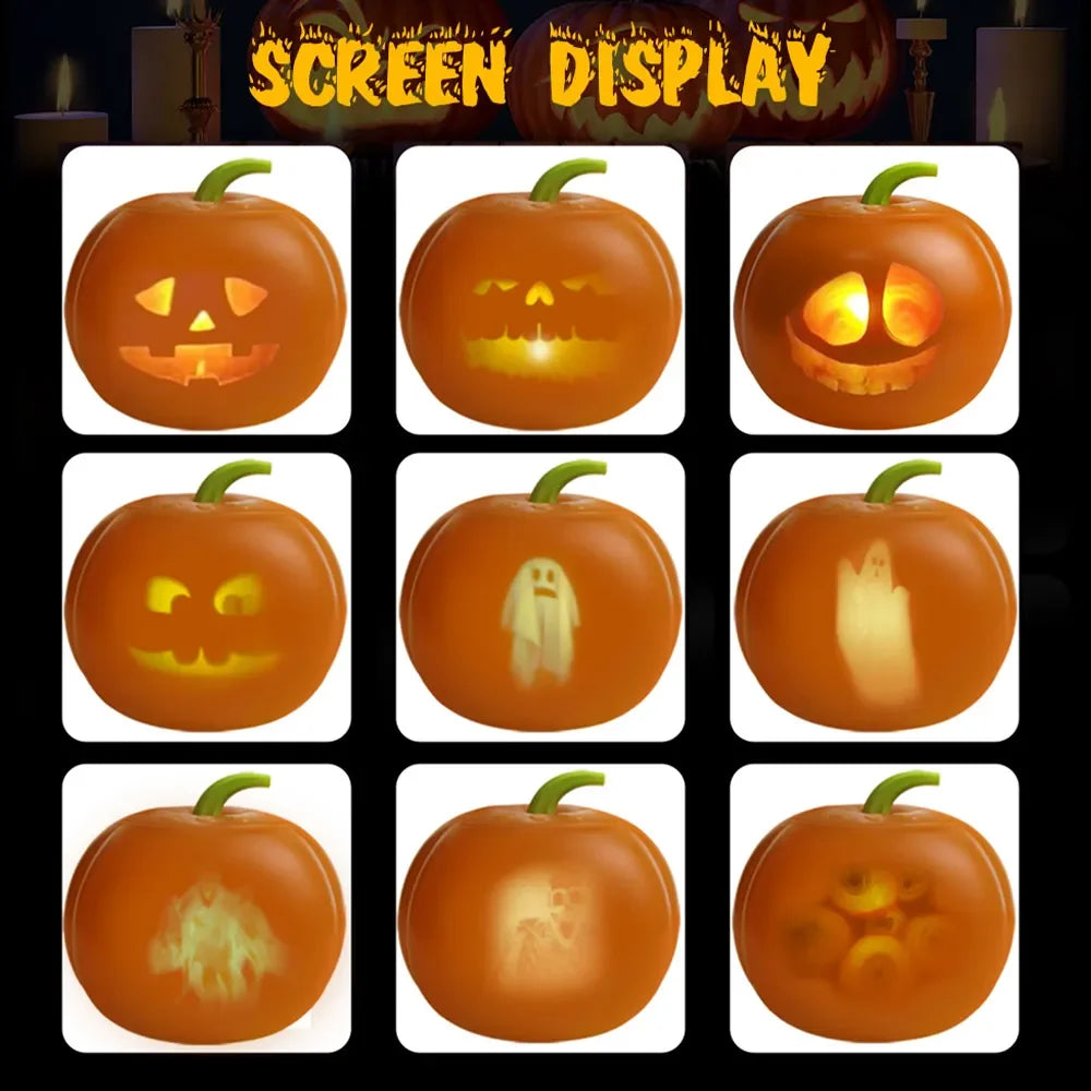 Pumpkin Party Projection Lamp