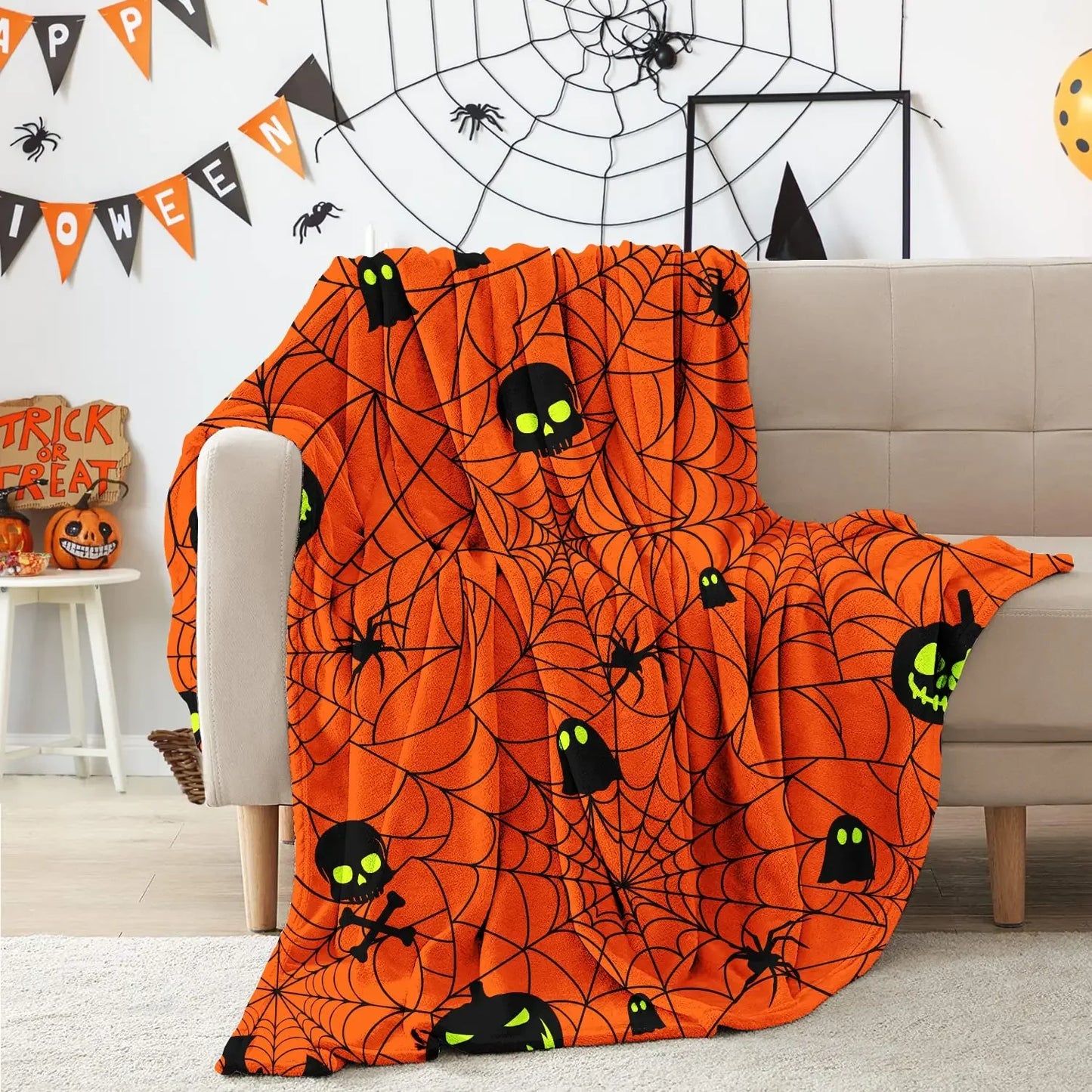 Halloween Throw Blanket ππ¦