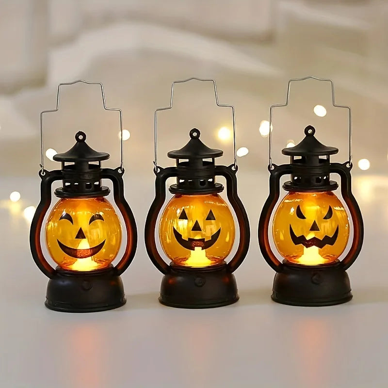 Halloween Ghost Pumpkin Lantern
