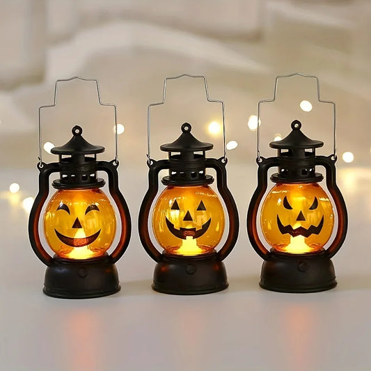 Halloween Ghost Pumpkin Lantern