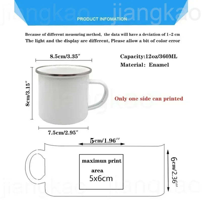 Cozy Fall Enamel Mug