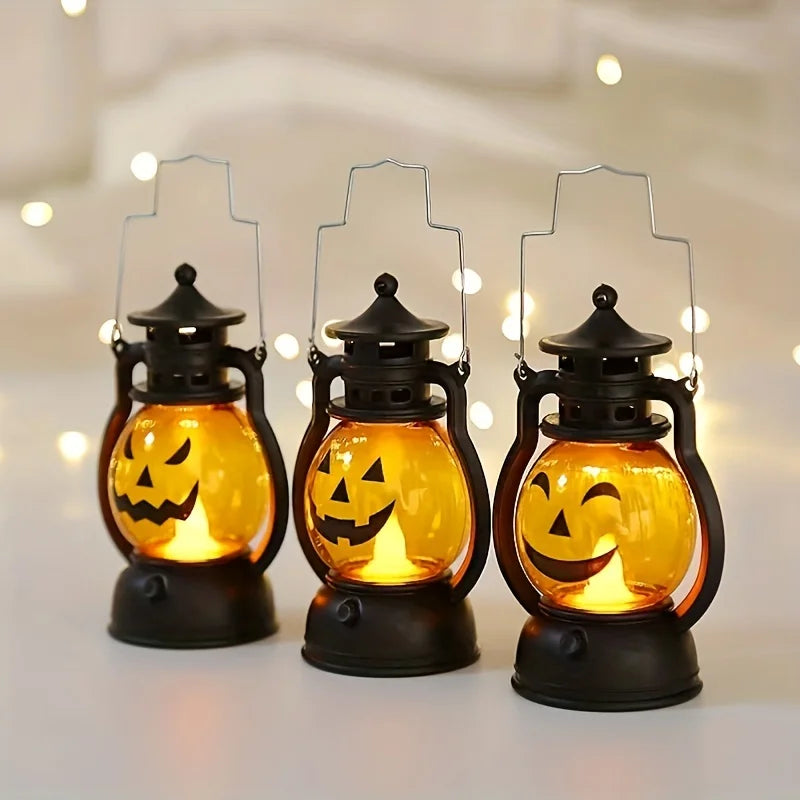 Halloween Ghost Pumpkin Lantern