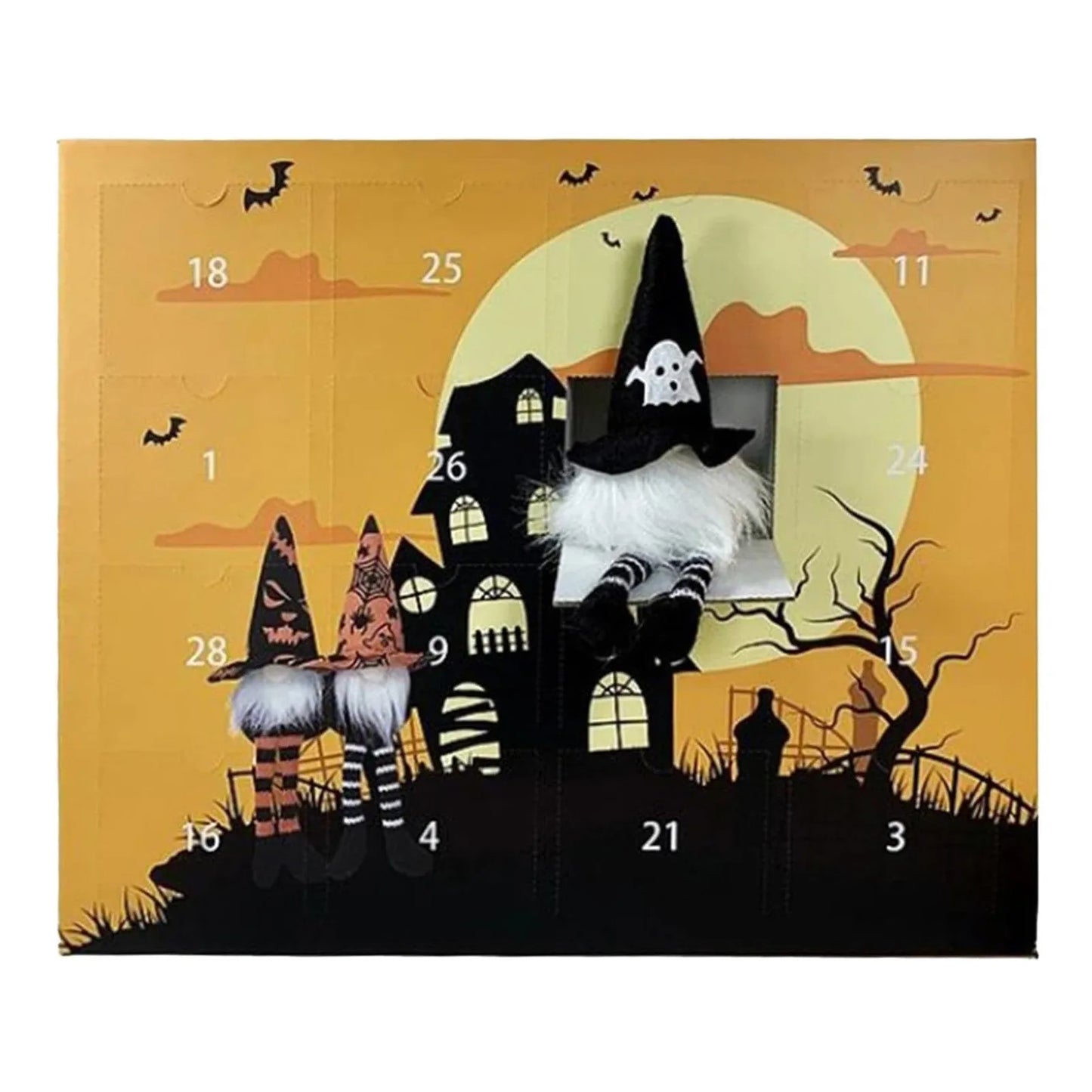 Spooky Gnome Halloween Countdown Calendar