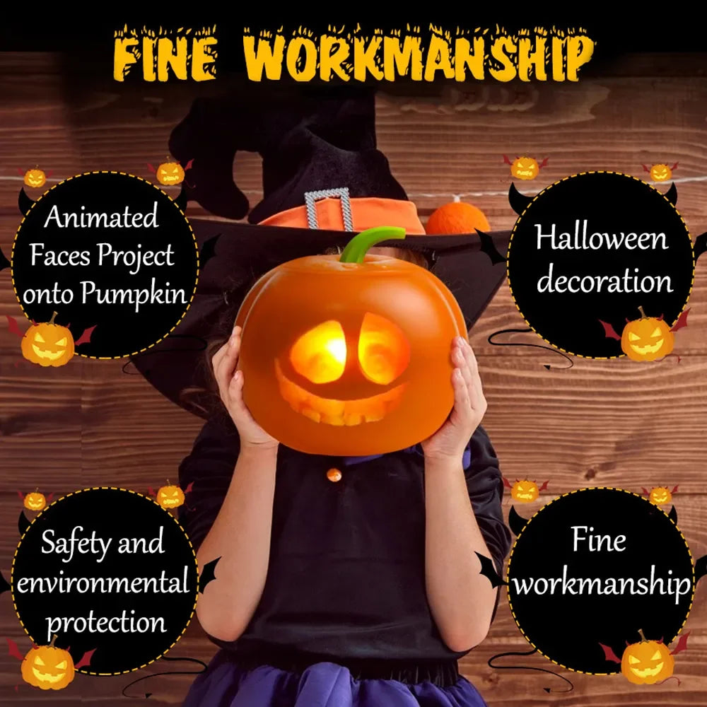 Pumpkin Party Projection Lamp