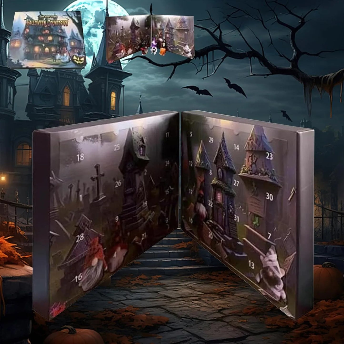 Halloween Gnome Countdown Calendar