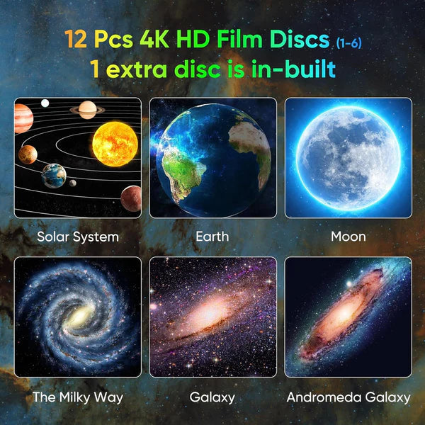 Starry Galaxy Projector