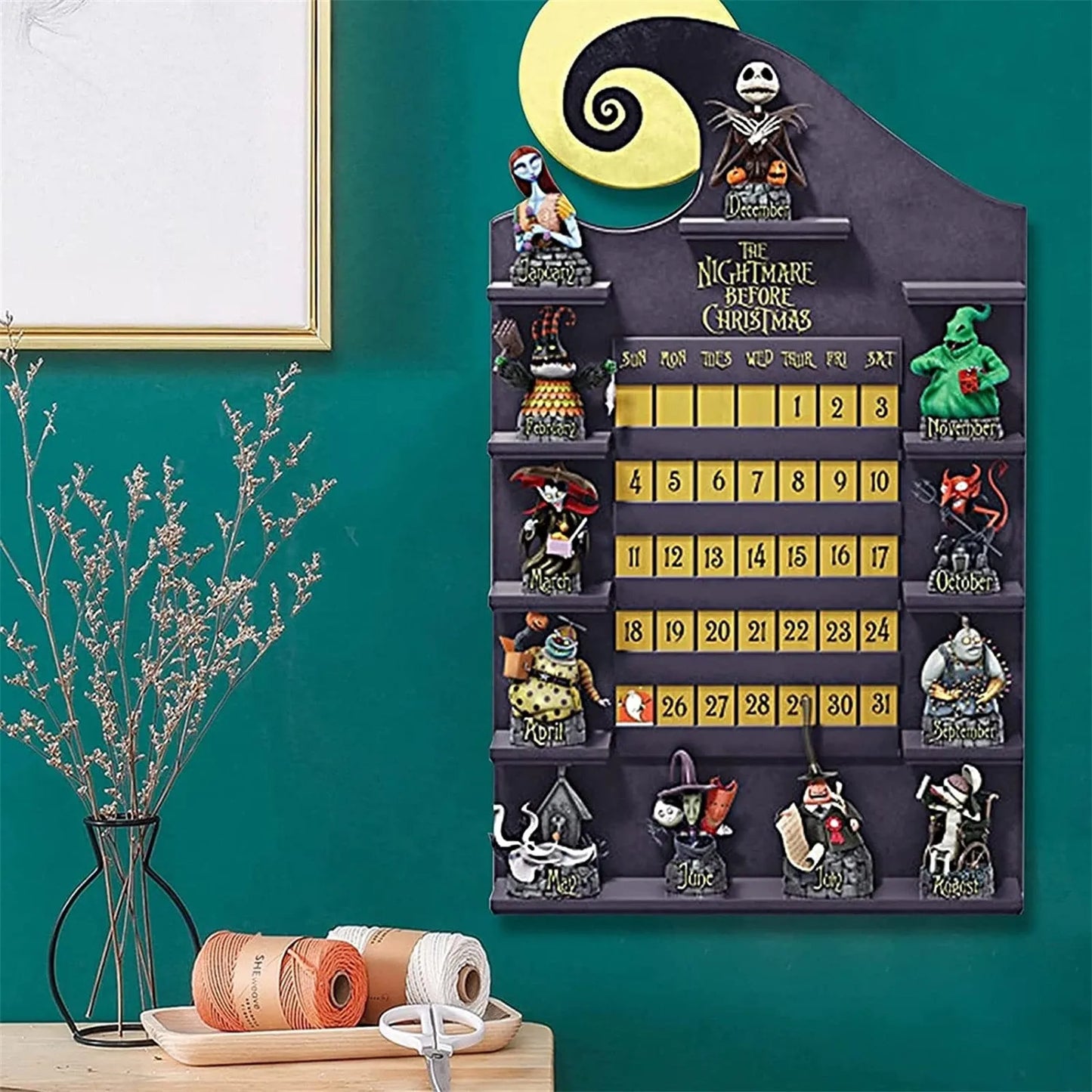 Halloween Countdown Doorplates