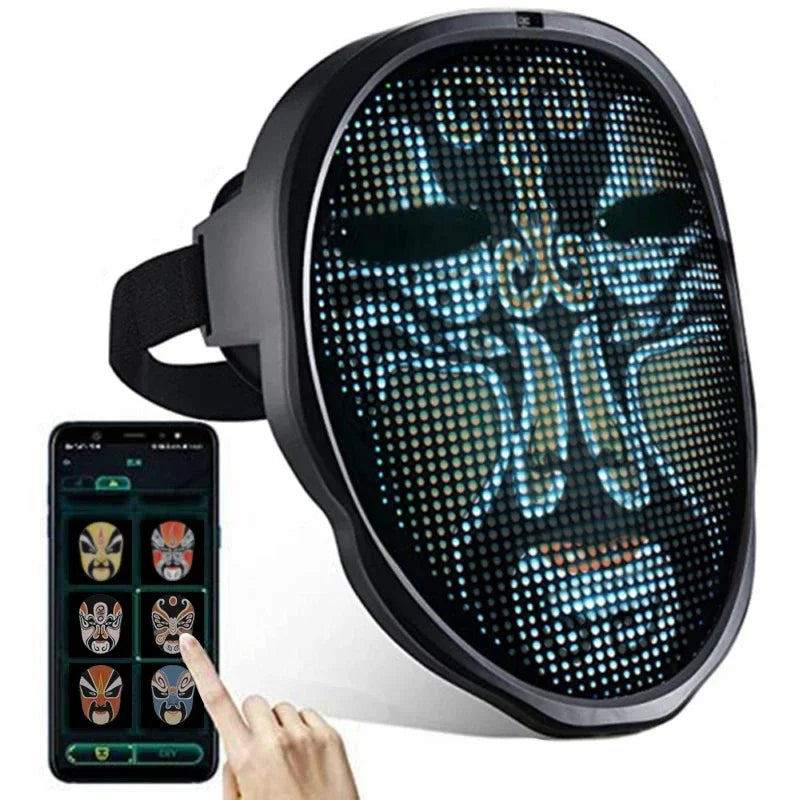 Smart LED Carnival Mask