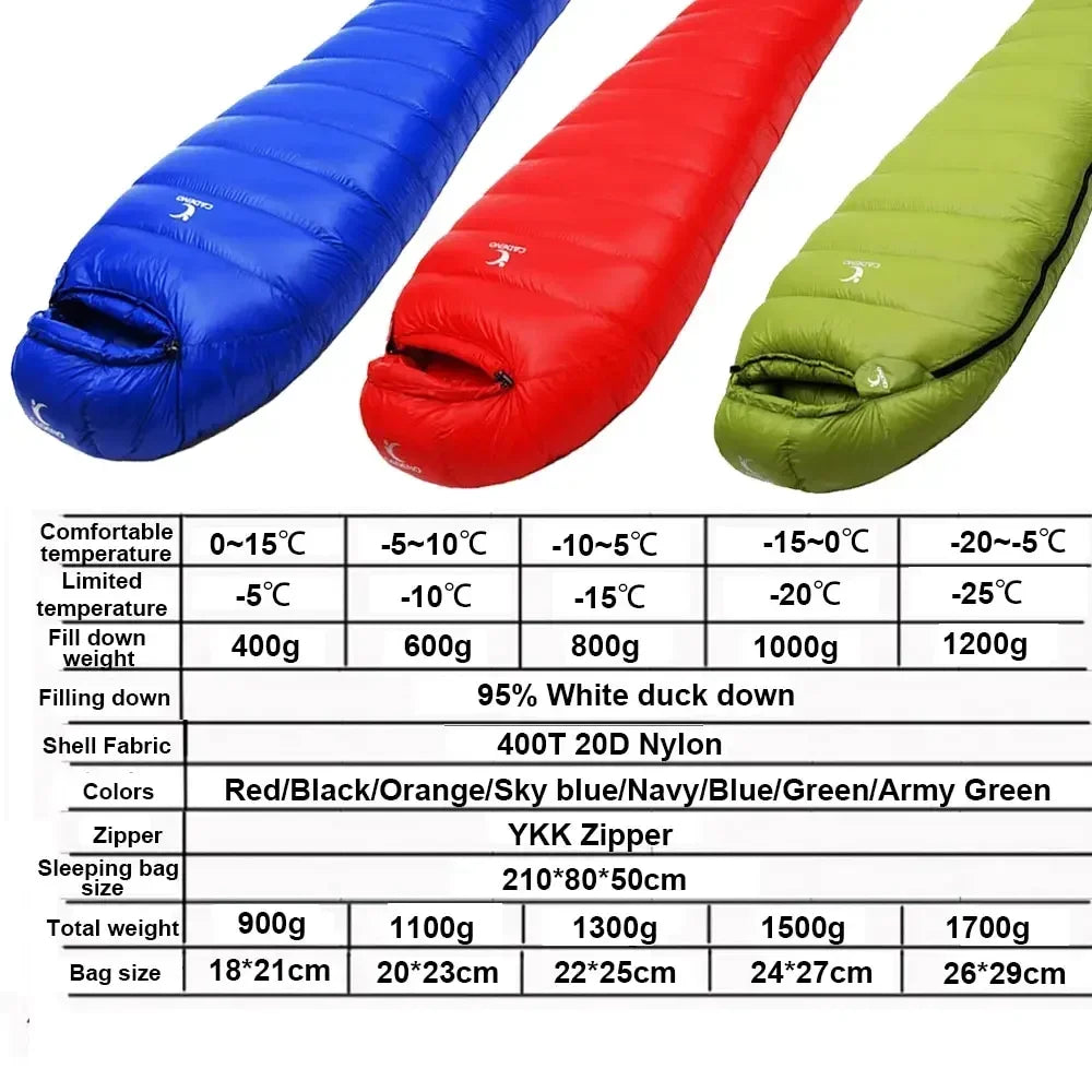 Winter Trek Goose Down Sleeping Bag