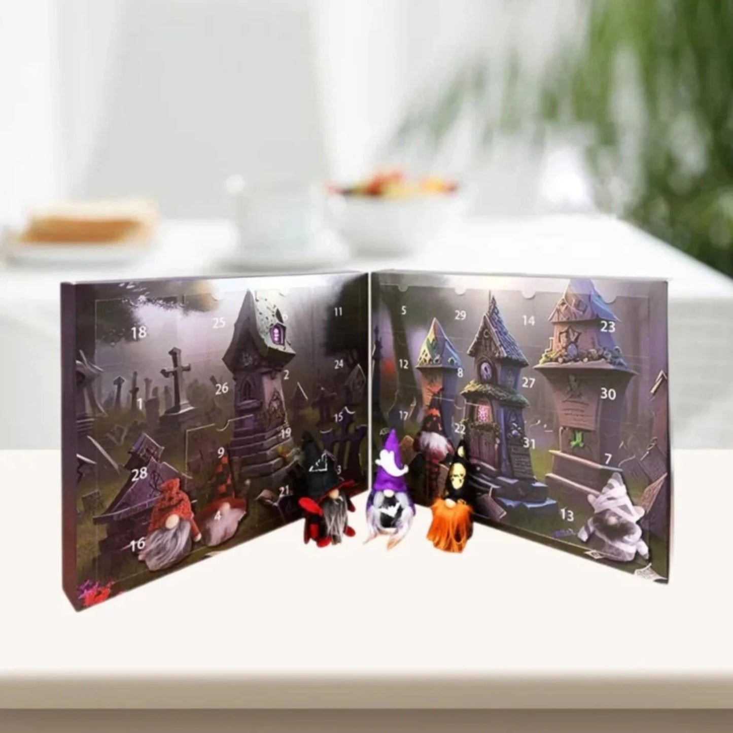 Halloween Gnome Countdown Calendar