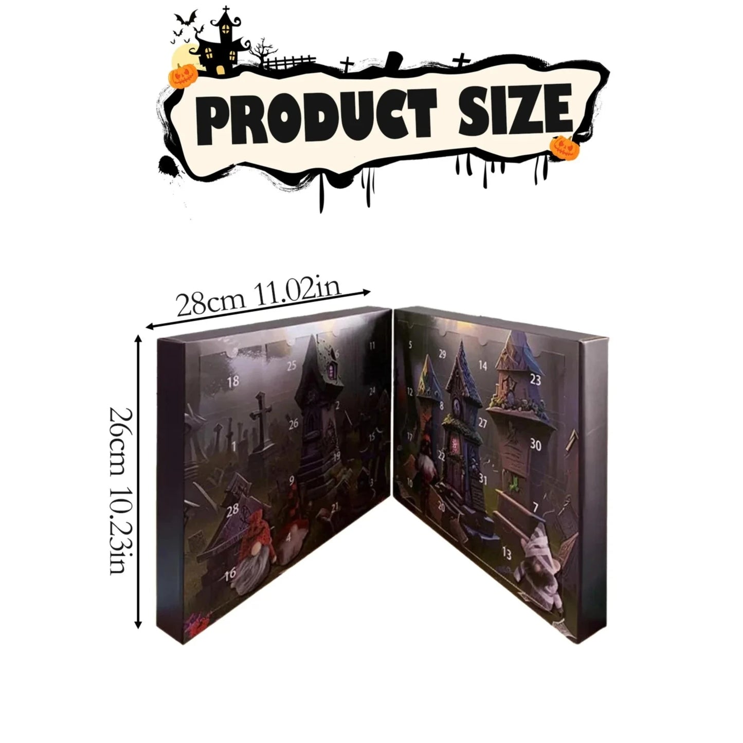 Halloween Gnome Countdown Calendar