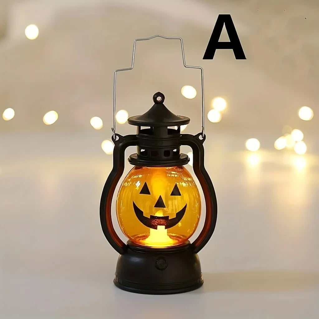 Halloween Ghost Pumpkin Lantern