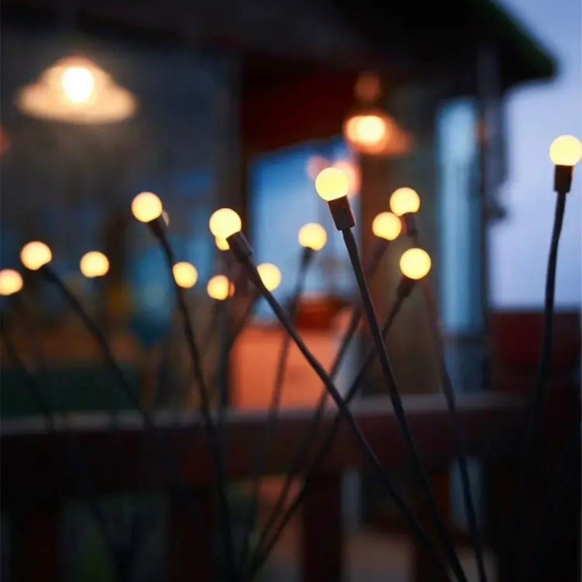 (Last Day 50% OFF) Festival Solar Powered Firefly Lights