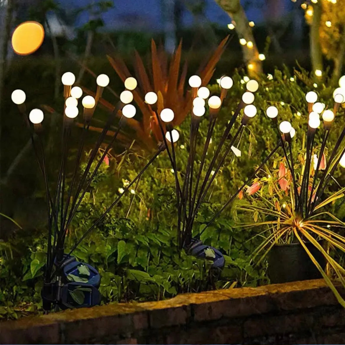 (Last Day 50% OFF) Festival Solar Powered Firefly Lights