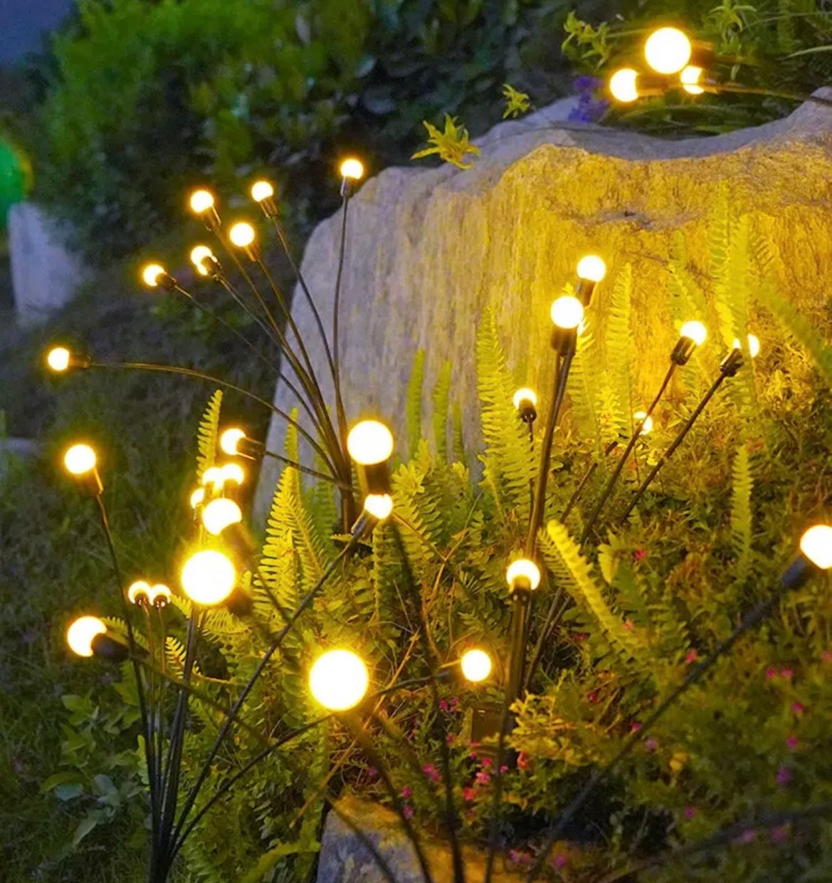 (Last Day 50% OFF) Festival Solar Powered Firefly Lights