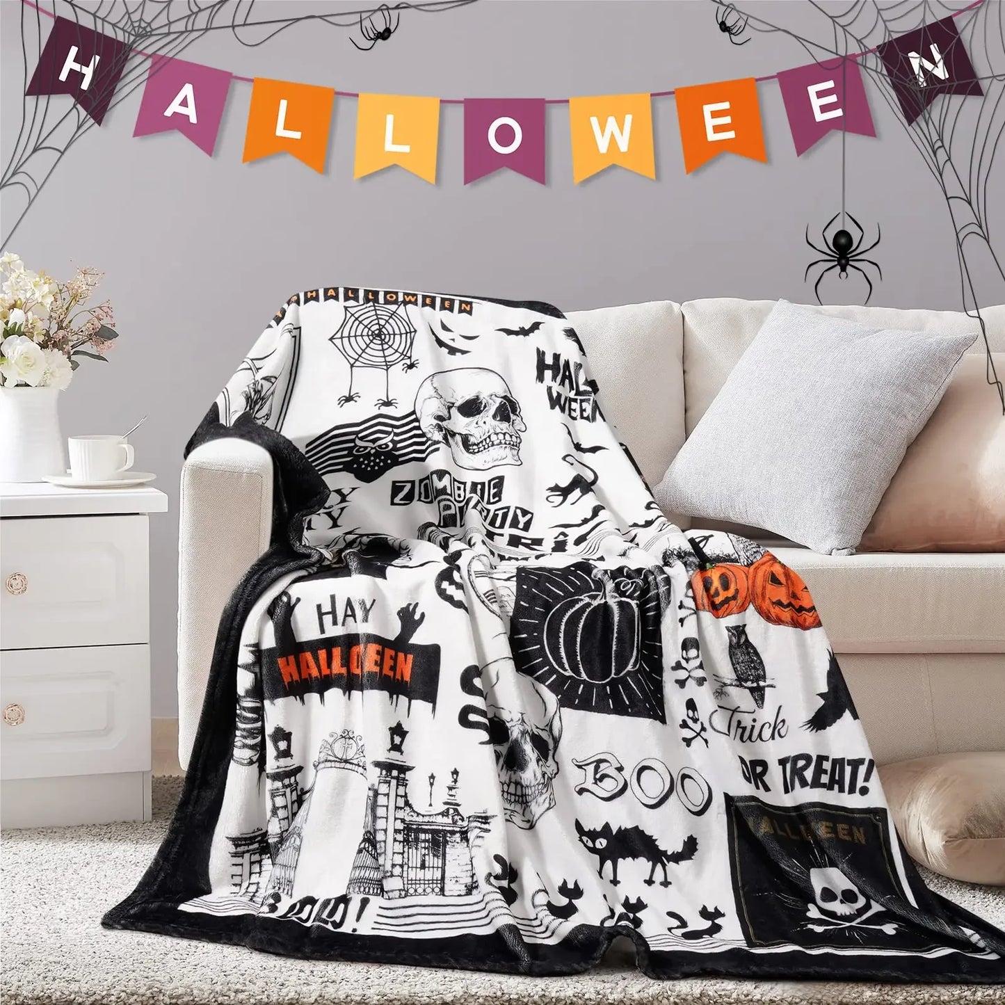 Halloween Throw Blanket ππ¦