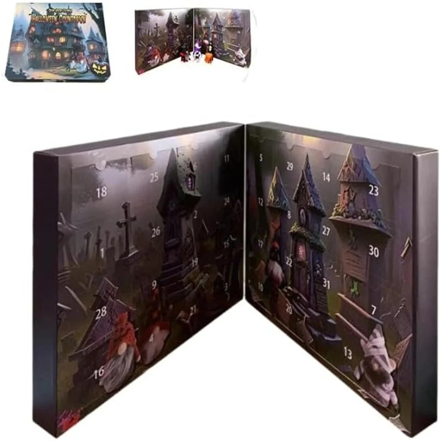 Halloween Gnome Countdown Calendar