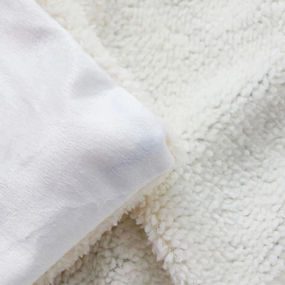 Gothic Sherpa Fleece Blanket
