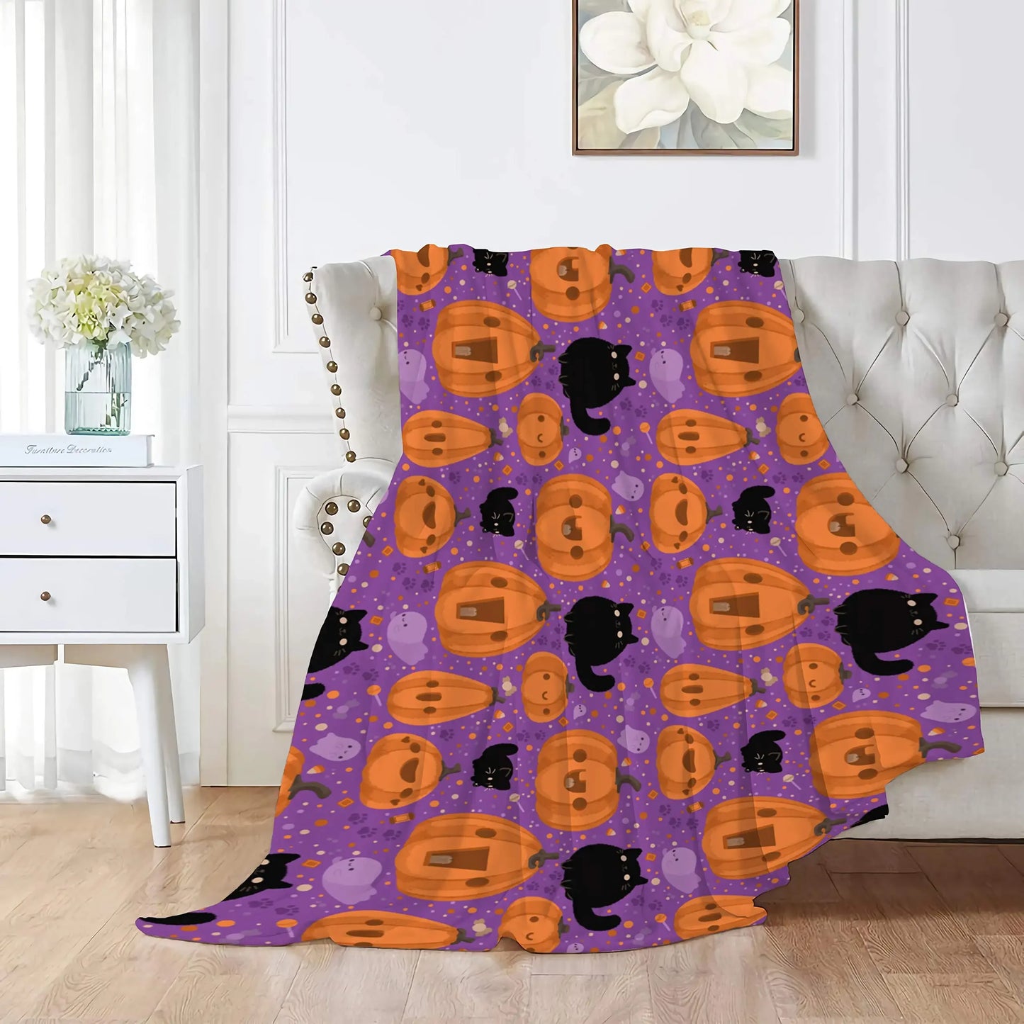 Halloween Throw Blanket ππ¦