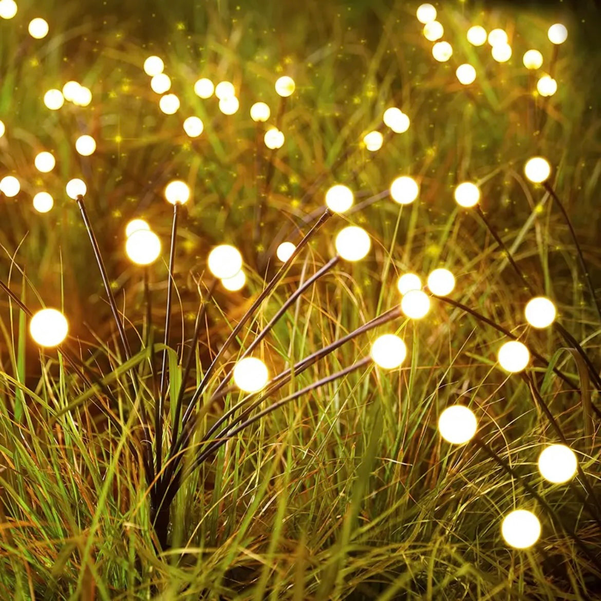 (Last Day 50% OFF) Festival Solar Powered Firefly Lights