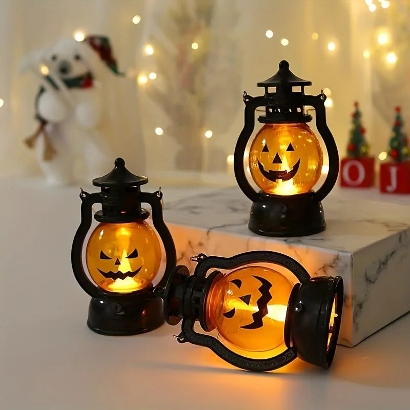 Halloween Ghost Pumpkin Lantern