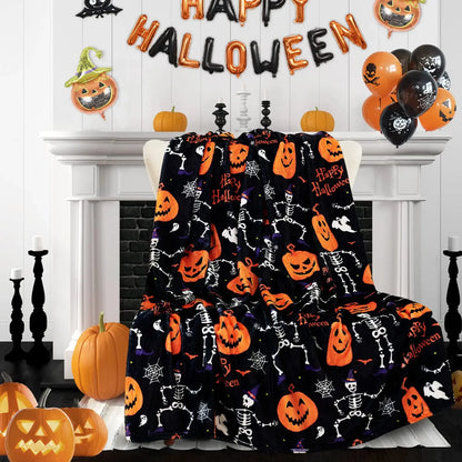 Halloween Throw Blanket 🎃🦇