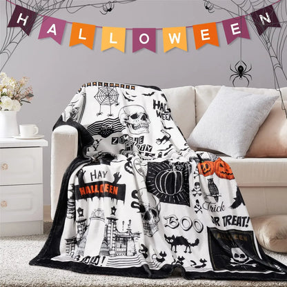 Halloween Throw Blanket 🎃🦇