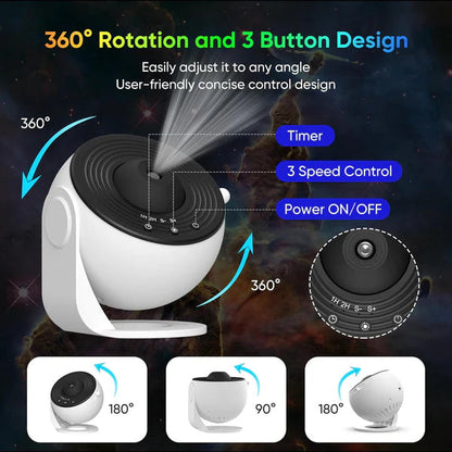 Starry Galaxy Projector