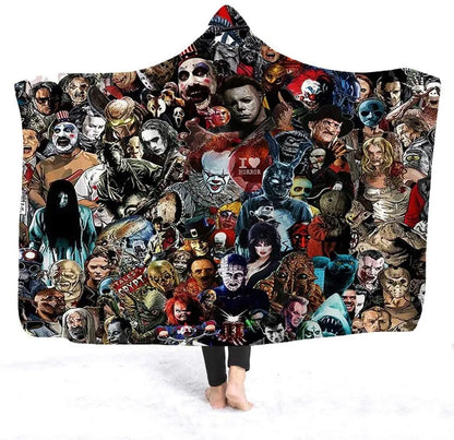 Gothic Sherpa Fleece Blanket