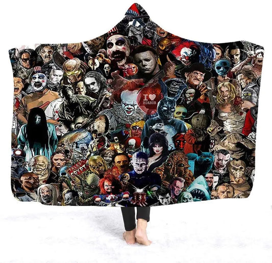 Gothic Sherpa Fleece Blanket