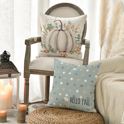 Autumn Harvest Throw Pillow Covers